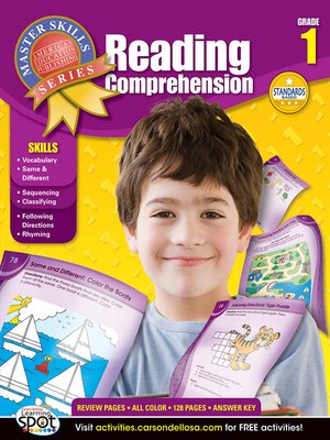 cover image of Reading Comprehension, Grade 1